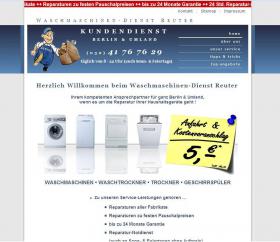 WASCHMASCHINEN REPARATUR BERLIN|Anfahrt & Kva 5,-  030/60505588